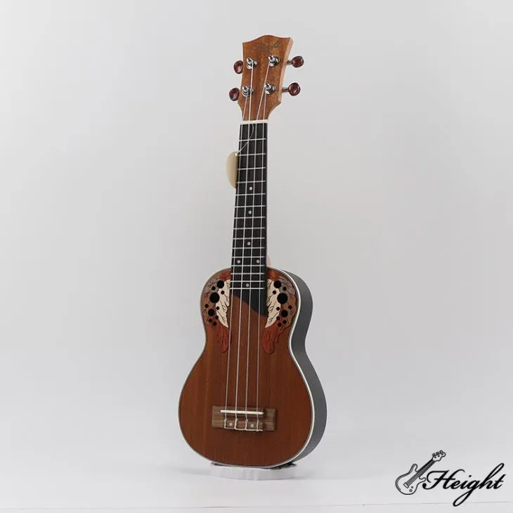 Mahogany Wood with traditional sound hole Ukulele manufacturer