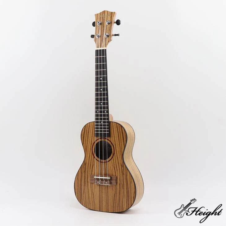 High Quality Top Zebrawood Concert Ukulele