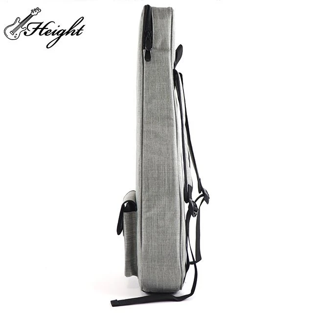 12mm Gray Cationic Cloth Ukulele Bag