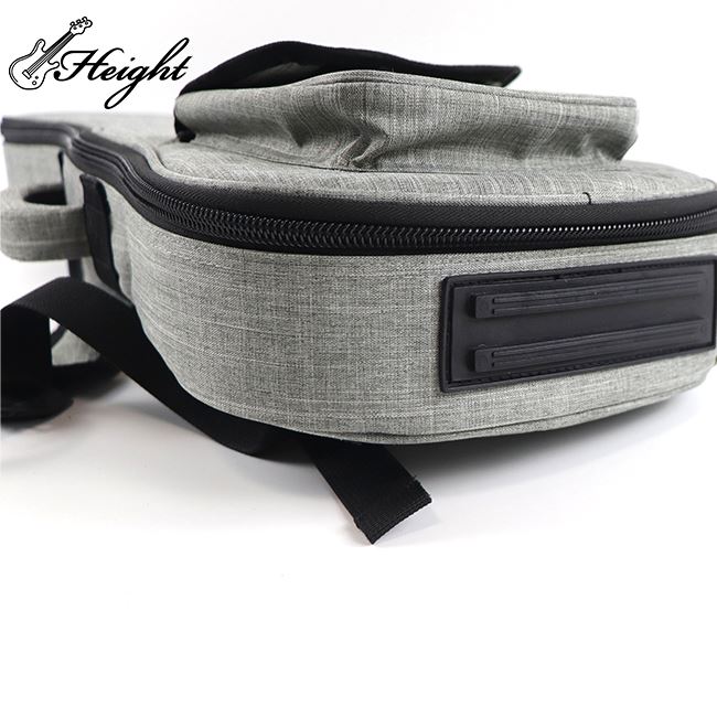 12mm Gray Cationic Cloth Ukulele Bag