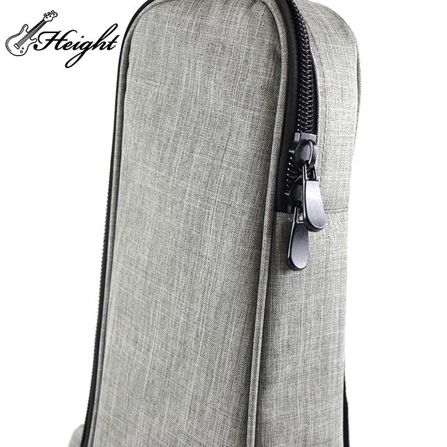 12mm Gray Cationic Cloth Ukulele Bag