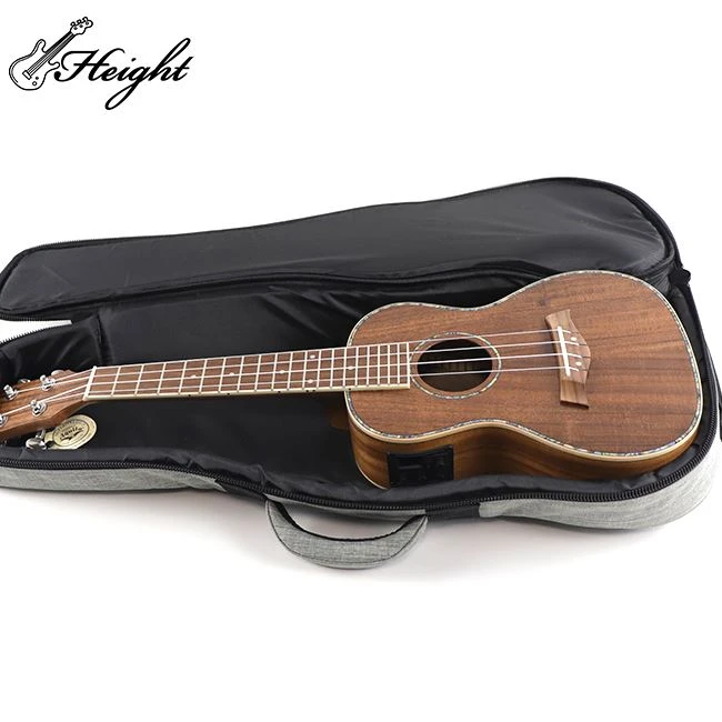 12mm Gray Cationic Cloth Ukulele Bag