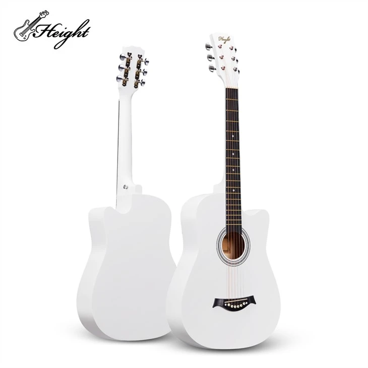 Bass Wood Topp Encore Akustisk Gitar