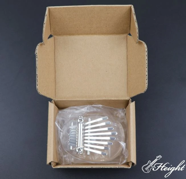 Kalimba 8 Keys Pure Color Steel Finger Piano